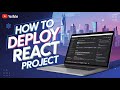 How to Deploy a React Project with Firebase Integration