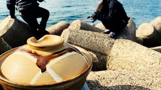 海鮮鍋が食べたくて198円のサバで釣りに行く