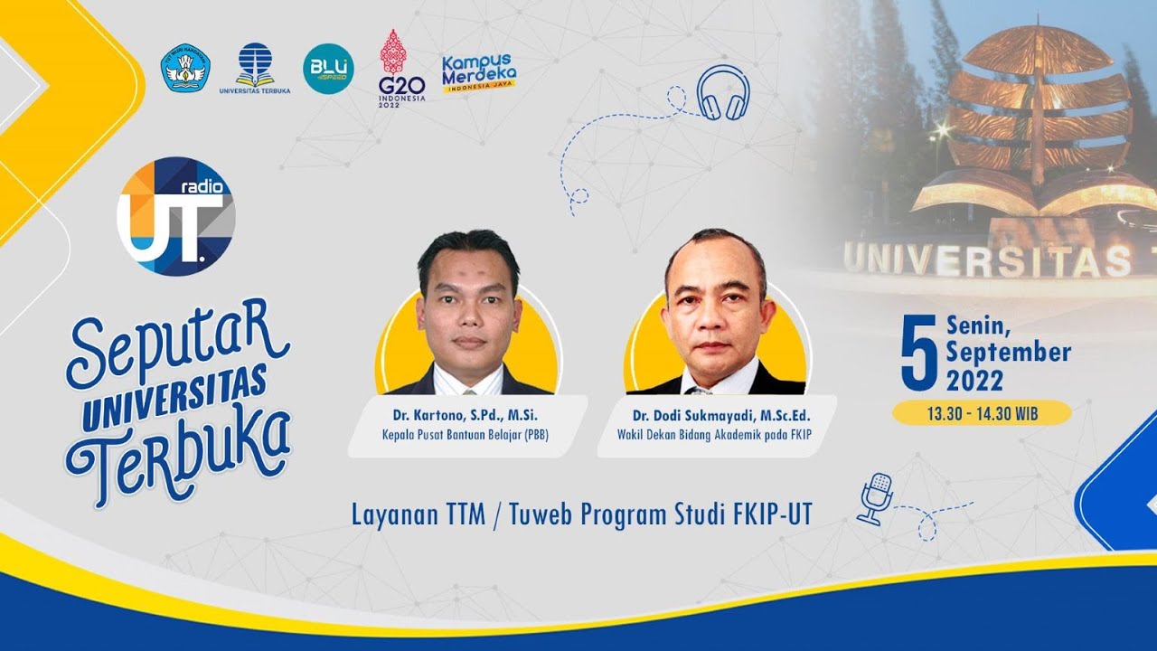 Layanan TTM / Tuweb Program Studi FKIP UT - Seputar Universitas Terbuka ...