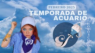 TEMPORADA DE ACUARIO 2025 ♒ *HORÓSCOPO*