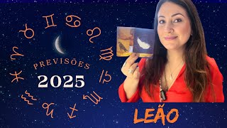 LEÃO ♌️ 2025! Um AMOR ❤️🧡VOLTA por DESTINO🌟! DECISÕES que trazem PROSPERIDADE e SUCESSO ✨☀️💸