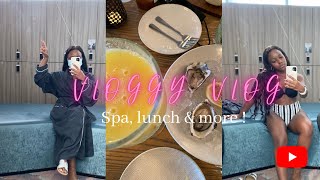 #Vlog: Spa + Lunch date| chit chat about Life in general | 2022 feels different ✨