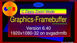 Graphics::Framebuffer 6.40 Installation demonstration