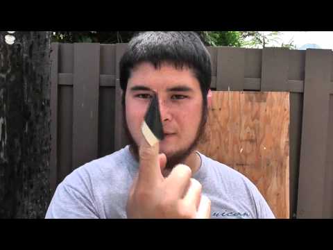 How to Make a Blow Gun Dart With Duct Tape Cone How to Make a Blow Gun Dart With Duct Tape Cone