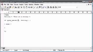 Beginner PHP Tutorial 44 Expression Matching YouTube
