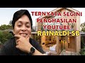 MAKIN KAYA || SEGINI GAJI RAINALDI SB DARI YOUTUBE