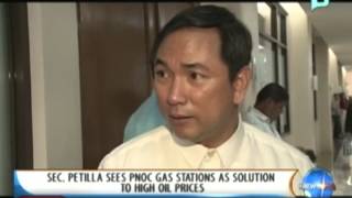 NewsLife: Sec. Petilla sees PNOC gas station as solution to high oil prices || Sept. 11, 2013