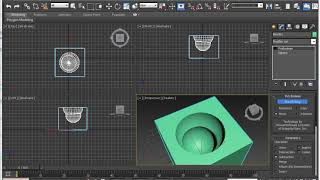 3DsMax Basic Modeling - Pro Boolean