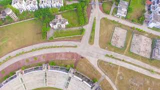 UPUMS, Saifai, Sports Complex, Drone View