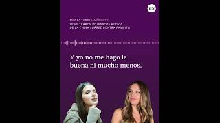 Se filtraron polémicos audios de la China Suárez contra Pampita