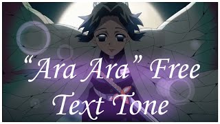 Ara Ara Sayonara Text Tone Free