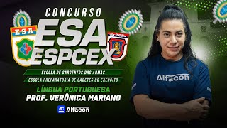 Concurso ESA / EsPcex 2025 | Língua Portuguesa: Morfologia - AlfaCon