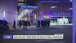 Man fatally shot at Rosemont Fashion Outlets of Chicago ID'd, person of interest being questioned