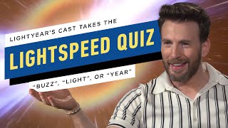 Lightyear's Cast and Filmmakers Take A Lightspeed Quiz