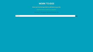 JAVASCRIPT Course Project Based Learning - Todo List Using Javascript
