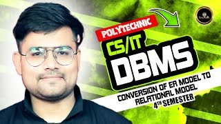 DBMS |Database Management System |CONVERSION OF ER MODEL TO RELATIONAL MODEL #astechnic #polytechnic