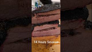 Brisket Cold Smoked Overnight For A Christmas Party