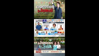 പ്രിയമോടെ പ്രിയങ്ക, നാല് ലക്ഷം ഭൂരിപക്ഷം കടന്ന് പ്രിയങ്ക ഗാന്ധി