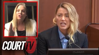 Body Language Expert Analyzes Amber Heard on the Stand Day 1