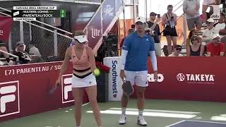 SUPER PICKLEBALL MATCH | Waters/Johns vs Parenteau/Sock #PPATOUR #pickleball