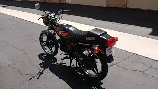 1982 honda mb5 2 stroke start up \u0026 walkaround.