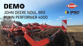 JOHN DEERE noul 8R și KUHN Performer - DEMO în județul Ialomița