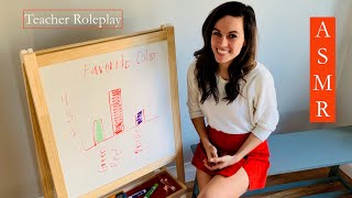 [ASMR] Graphs Lesson - Teacher Roleplay