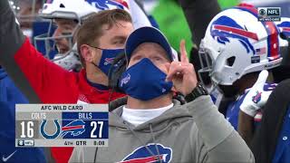 NFL - Buffalo Bills Longest Field Goal by a Rookie in the post season 54 Yards!!! [2020 Season]