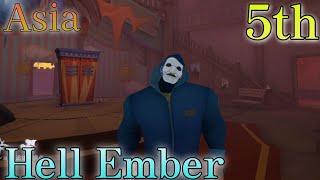 【IdentityV 第五人格】復讐者アジア5位|Asia 5th Hell Ember 　　　　　　　　　　　　　　　　　. #identityv #第五人格 #제5인격 #leo #レオ #復讐者