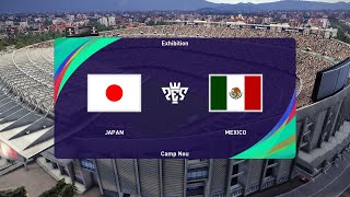 PES 2021 | Japan vs Mexico - International Friendly | 17/11/2020 | 1080p 60FPS