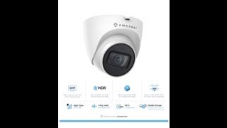 Amcrest 5MP UltraHD Outdoor Security IP : PoE Camera   HD 1080p