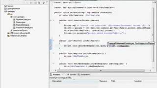 Spring DAO using JdbcTemplate part 3