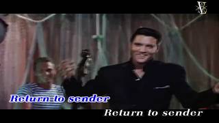 Return To Sender - Elvis Presley [MV with Lyric in HQ]