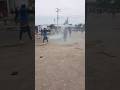 Protesters taken control on RIO Police Station 16 km from Matola in Mozambique #protest #mozambique