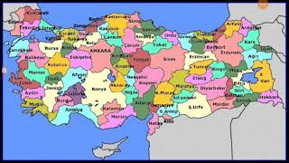 Türkiye Siyasi Haritası (Haritalar Serisi #6)