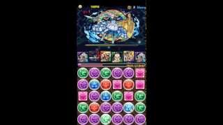 【パズドラ】降臨チャレンジ！【ノーコン】舶神をLF神罰の審理者・メタトロンの究極闇メタPTで攻略！【ノア降臨！】