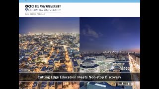 Dual Degree Liberal Arts | TAU & Columbia University | Program Webinar