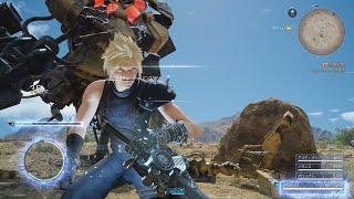 【FF15をFF7キャラでレベル1進行 Chapter15】Lv.99 アンゲルス戦　ノーミス（真ファントムソード使用）【FINAL FANTASY XV】