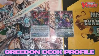 SATISFY HIS ENDLESS HUNGER | CARDFIGHT! VANGUARD DECK PROFILE - GREEDON D-STANDARD (JAN 2025)