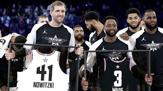 Dwyane Wade & Dirk Nowitzki Farewell Speech | February 17, 2019 NBA All-Star Game