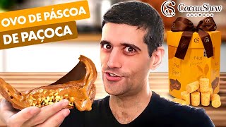 Comi o OVO DE PÁSCOA de PAÇOCA da Cacau Show