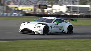 New Aston Martin Vantage GT3 Testing at Daytona