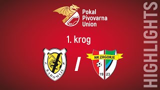 Kalcer Radomlje - Zagorje | Pokal Pivovarna Union 2024/25 - 1. krog | VRHUNCI