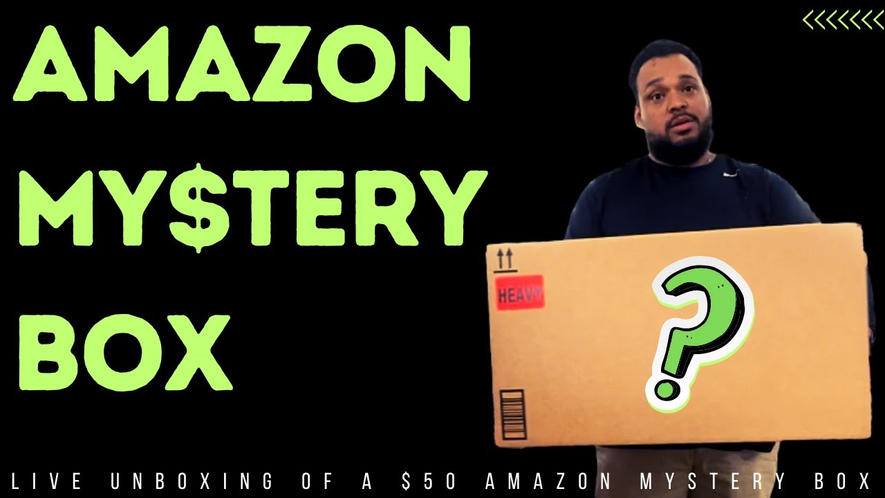 Amazon Mystery Box - Is It Worth It? LIVE UNBOXING - YouTube