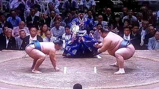 石浦 vs 徳勝龍 2017年大相撲秋場所13日目 20170922