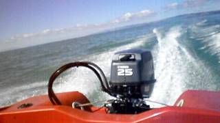 2009 Yamaha 25hp firth of thames, Kaiaua 1/3/15