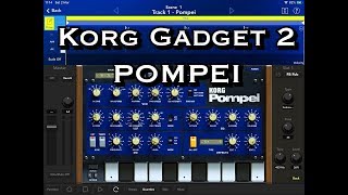 KORG Gadget 2 - Let's Look at the NEW Pompei Gadget (iPolysix) - iPad Demo