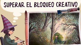 ¿CÓMO SUPERO UN BLOQUEO CREATIVO? 🖌🎨 Watercolor Speedpaint