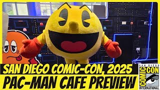 🎮 First Look at the PAC-MAN Cafe at San Diego Comic-Con (SDCC) 2025! 🍒🟡