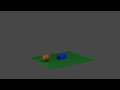 blender　バウンドするボール